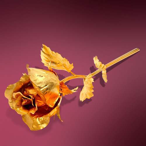 Золотой "Цветок любви"