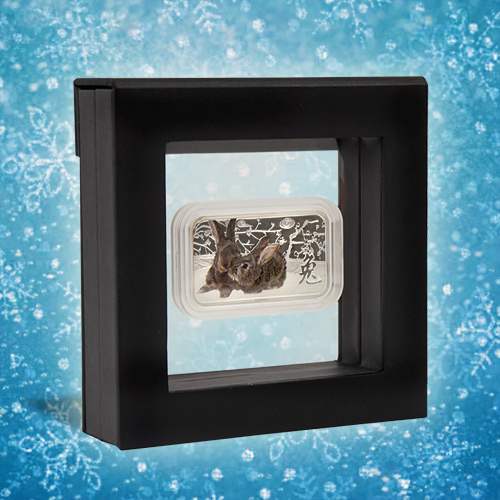 Монета "Очаровательные зайцы"