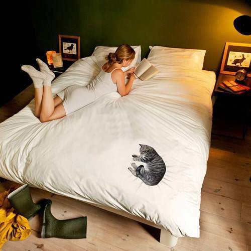 Постельное белье "Кис-кис (1,5-спальное)"