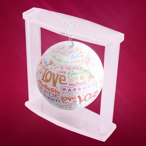 Глобус "Любовь на разных языках"