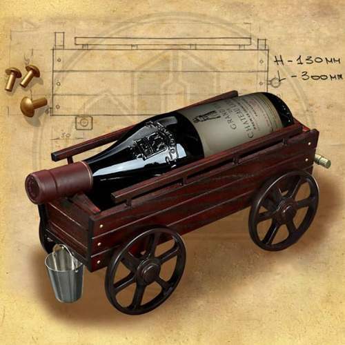 Настольный бар "Винная повозка"
